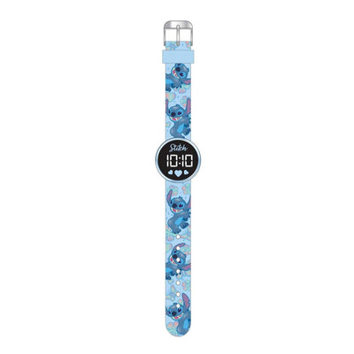 Montre Accutime Stitch LED ronde, batterie remplaçable | 3 pièces