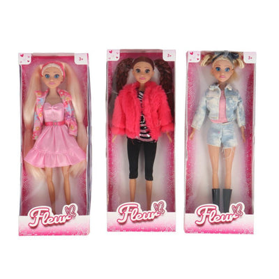 Fleur pop fashion 3 assortis | 4 pièces