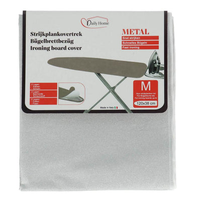 Housse de repassage quotidienne en métal 130x46 cm | 5 pièces