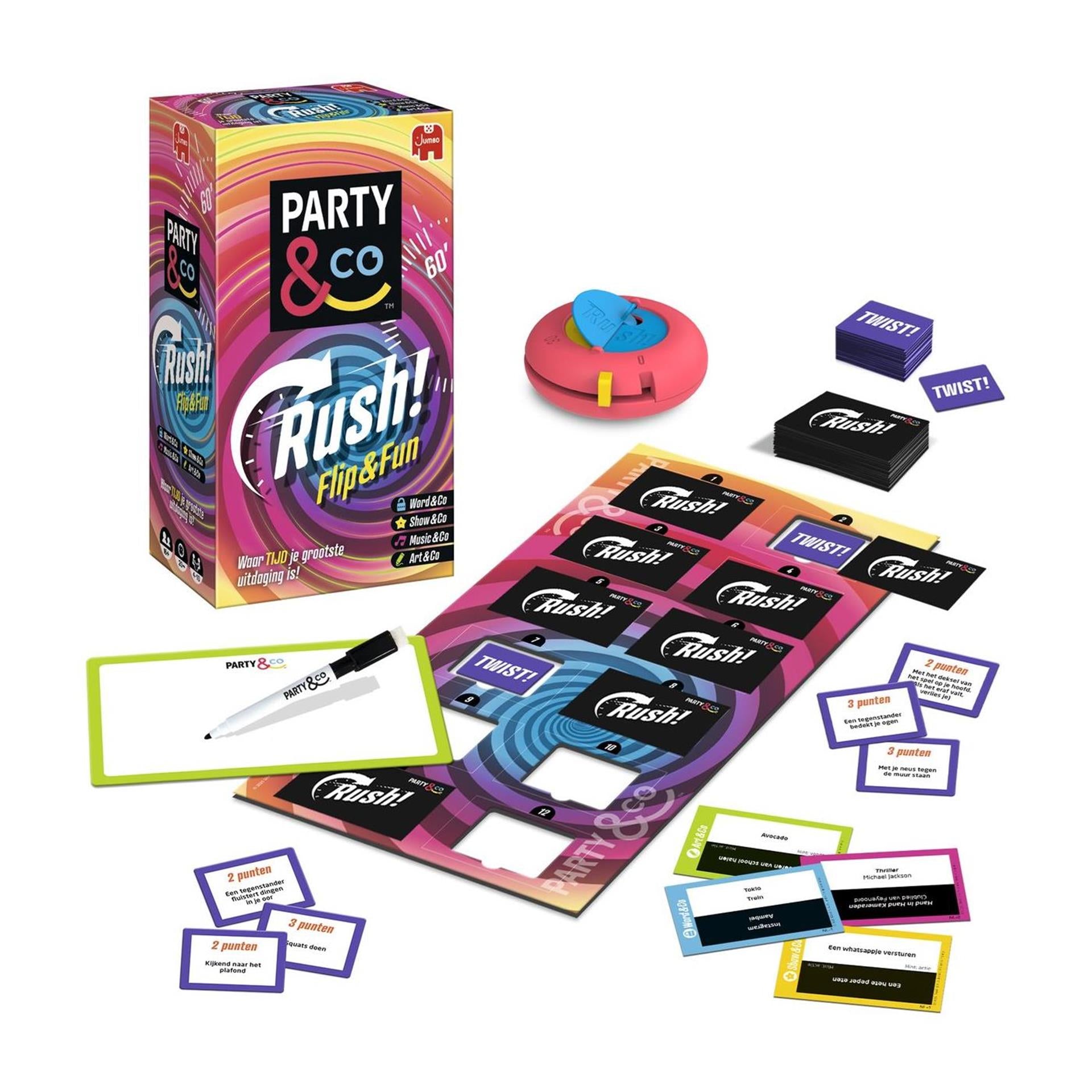 Fête géante co. jeu précipité