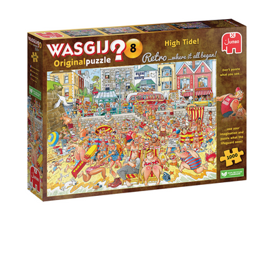 Jumbo Washij Retro Original 8 Jigsaw Puzzle Flood!, 1000st.