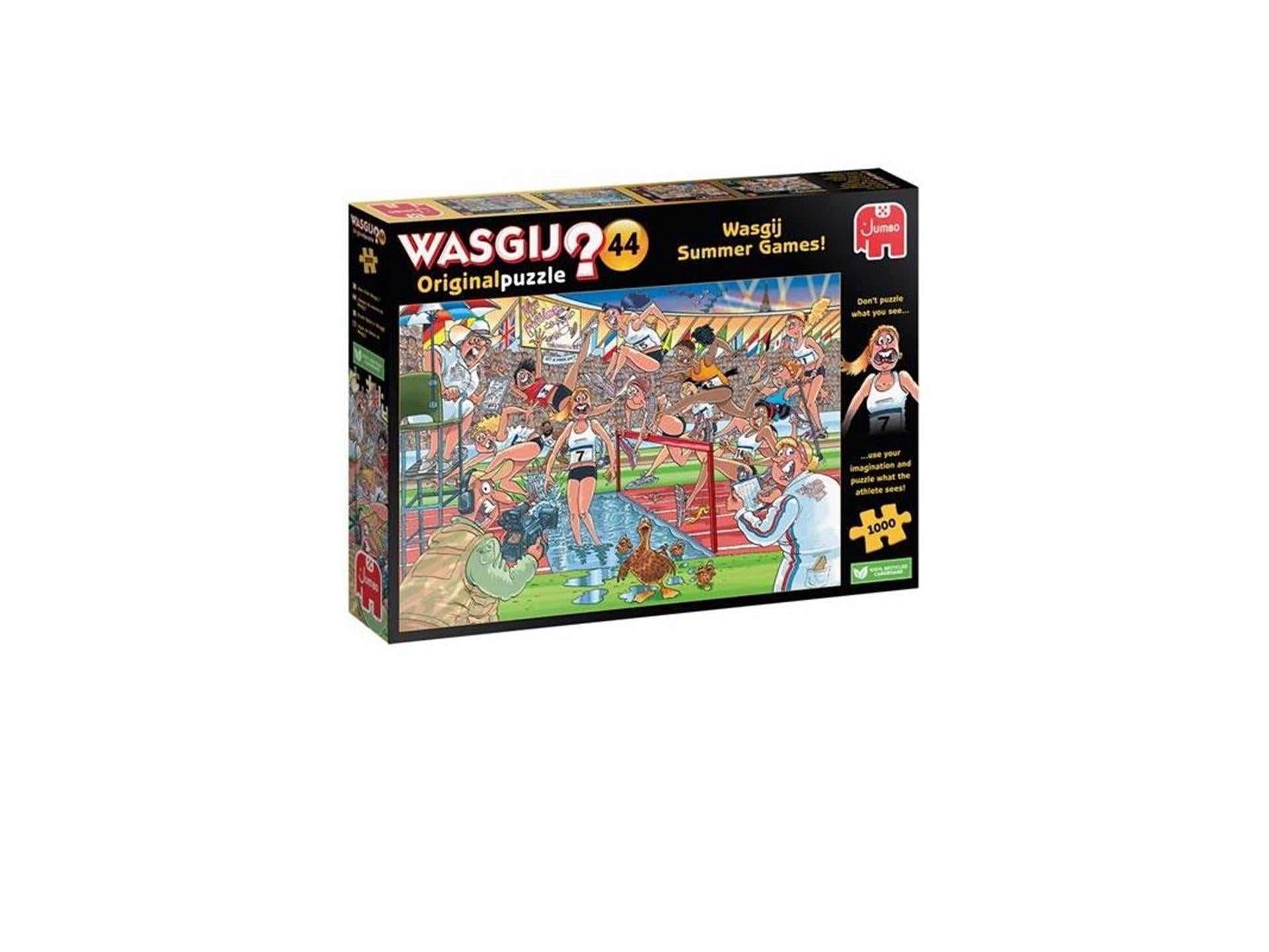 Jumbo Wasgij Original 44 Jigsaw Puzzle Summer Games!, 1000st.