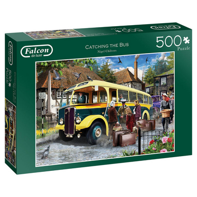 Puzzle Faucon attrapant le bus - puzzle - 500 pièces
