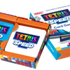 Jeu de cartes de vitesse jumbo tetris