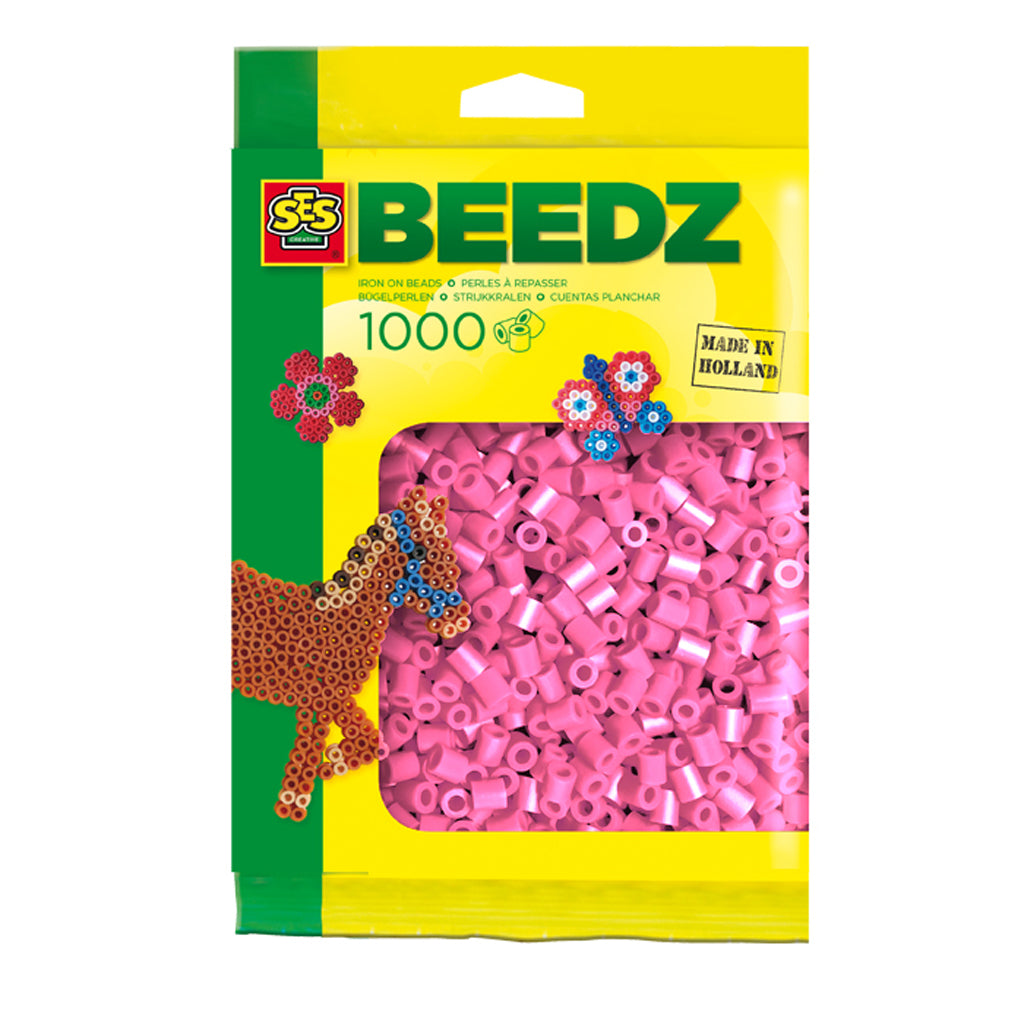 SES Perles de fer - rose, 1000st.