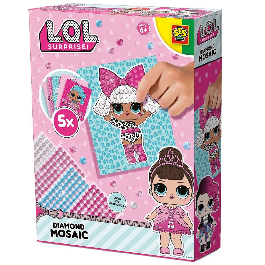SES L.O.L. Diamants en mosaïque