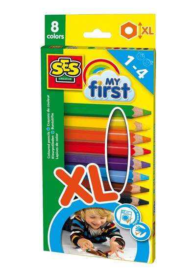 Ses mes premiers crayons de couleur