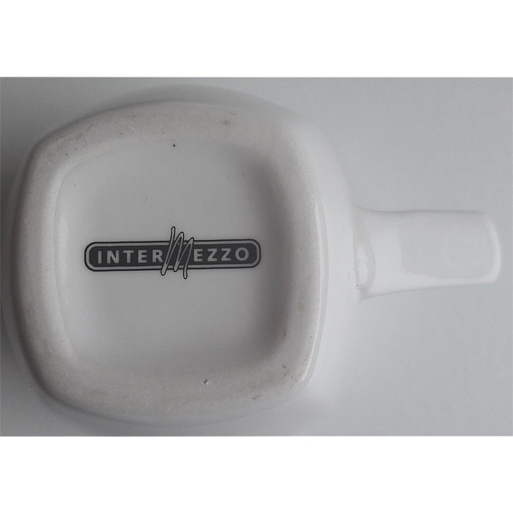 Intermezzo Intermezzo Espresso Head and Saucer Alex Meijer Logo 3 pièces