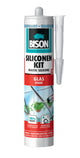 Bison mastic silicone verre 310 ml