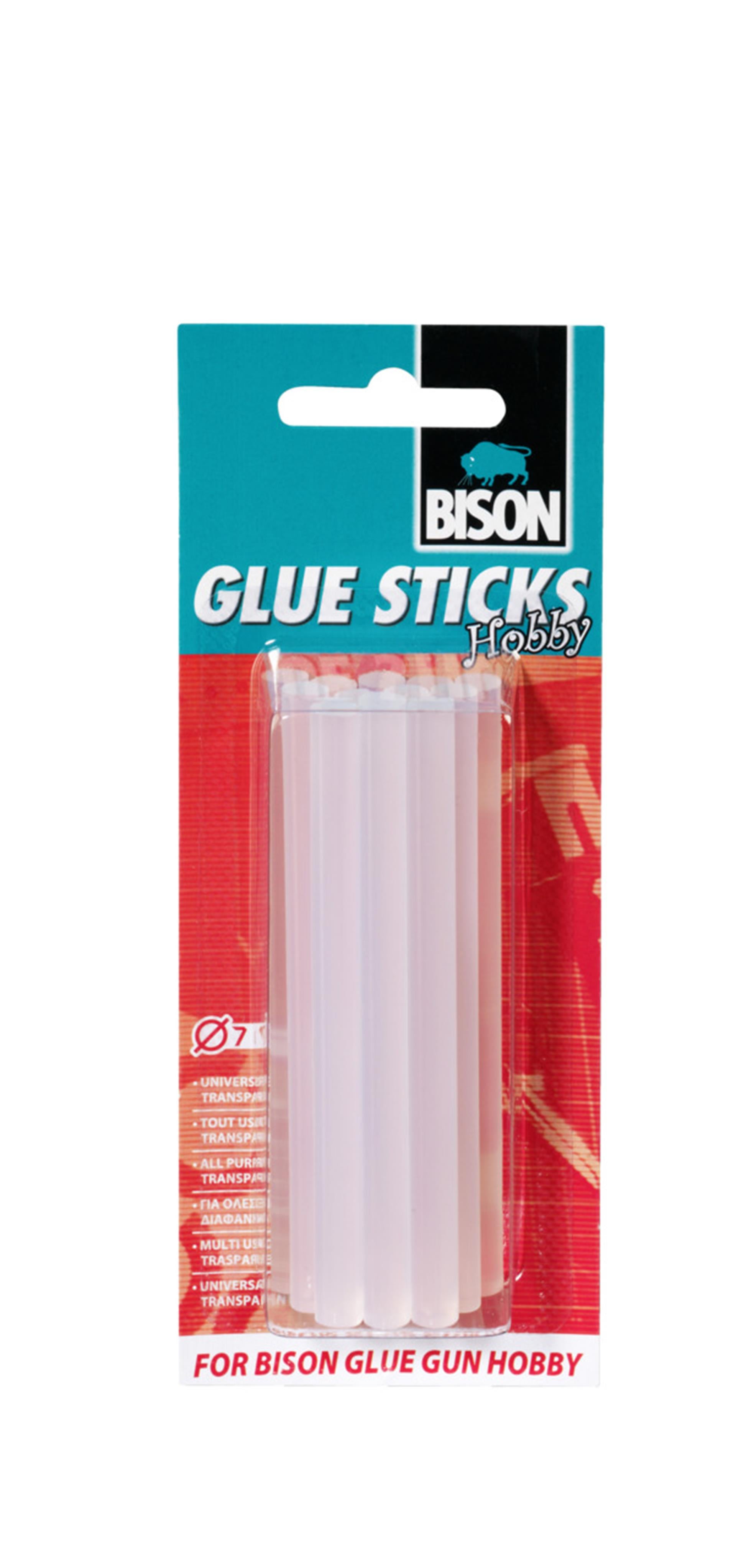 Bison Glue Sticks Hobby Blister 12 x 7 mm