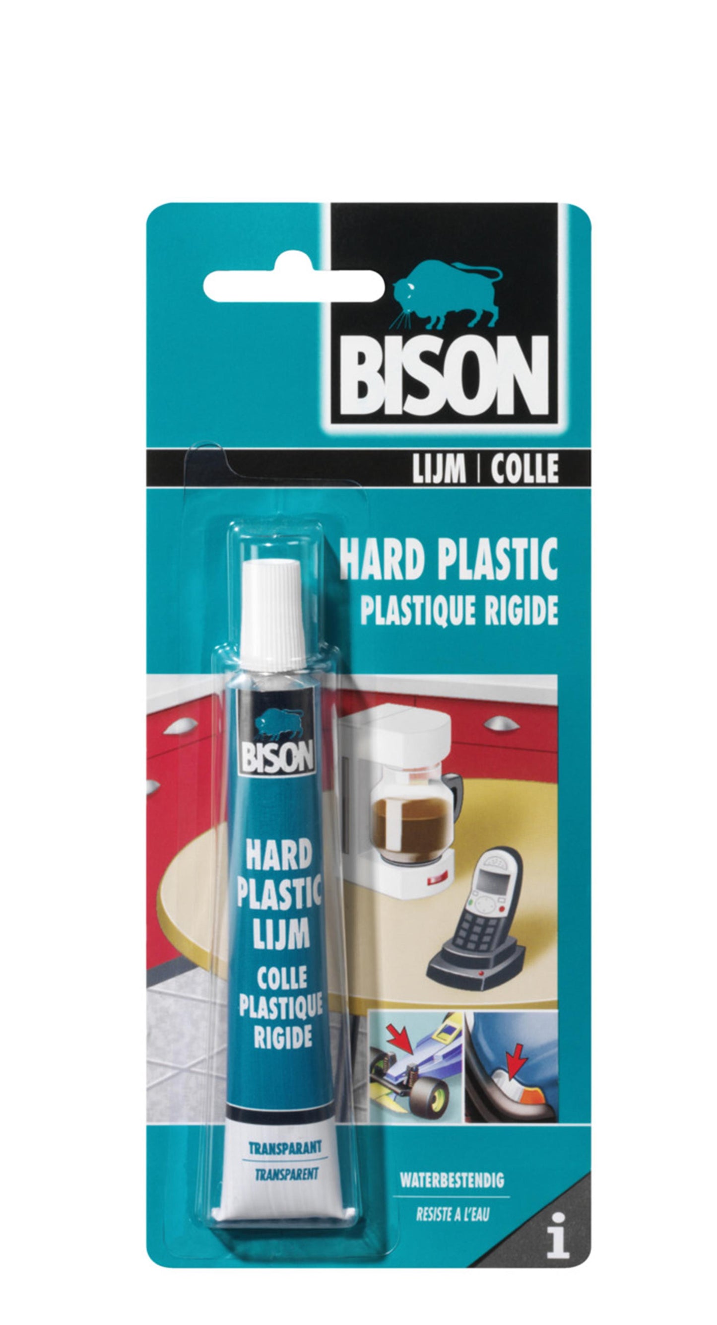 Bison de colle en plastique dur blister 25 ml