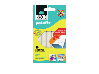 Bison patafix envelopper 80 pièces