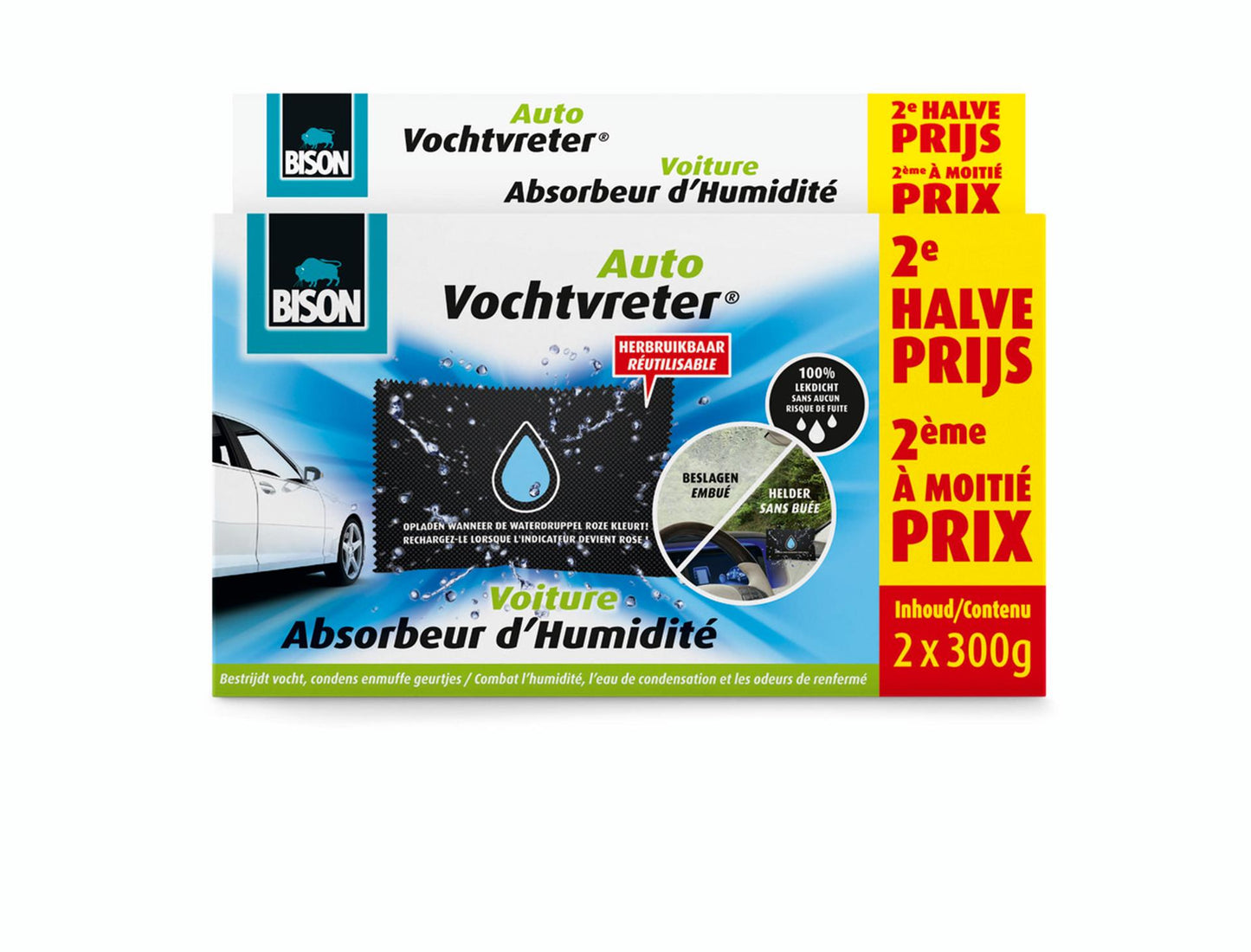 Mange d'humidité de la voiture de bison 2x300 g