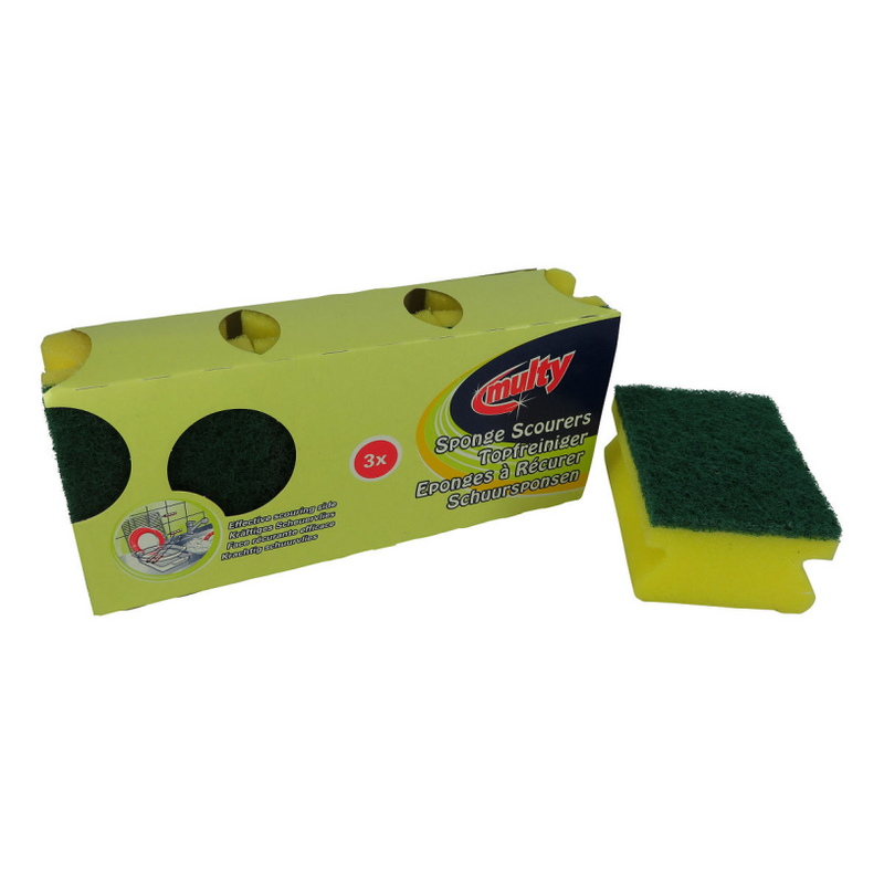 Écureurs Multy Hard Handle 3 pièces