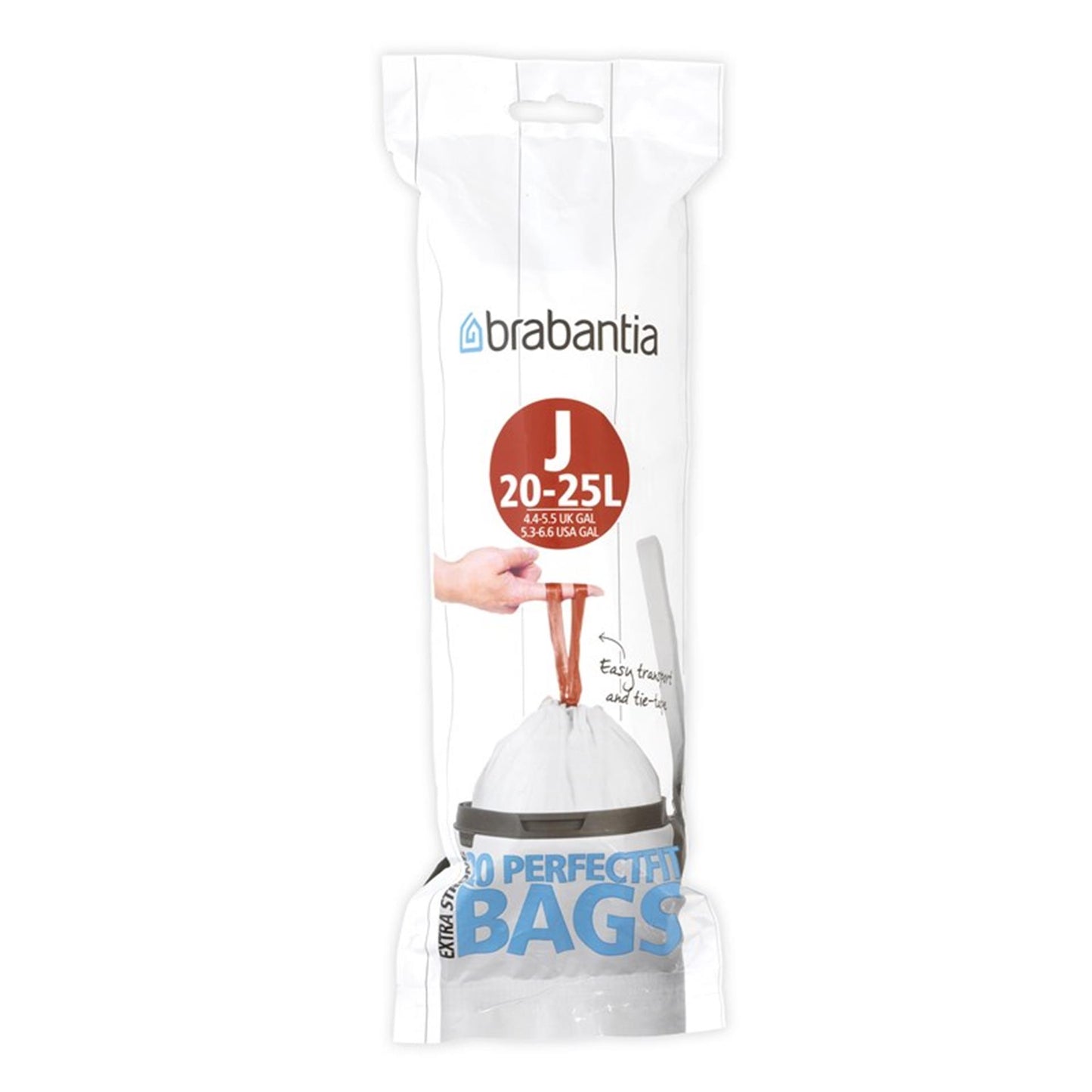 Brabantia Brabantia PerfectFit Sac Sac Code J 23l 20 pièces