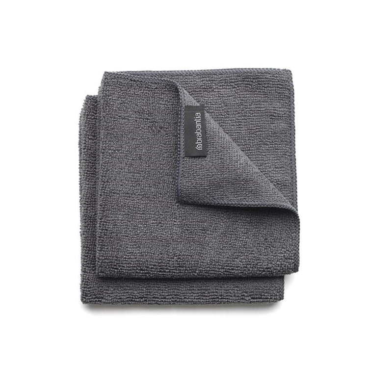 Brabantia Brabantia Sinkside Microfiber Totons 30x30 cm 2 pièces gris