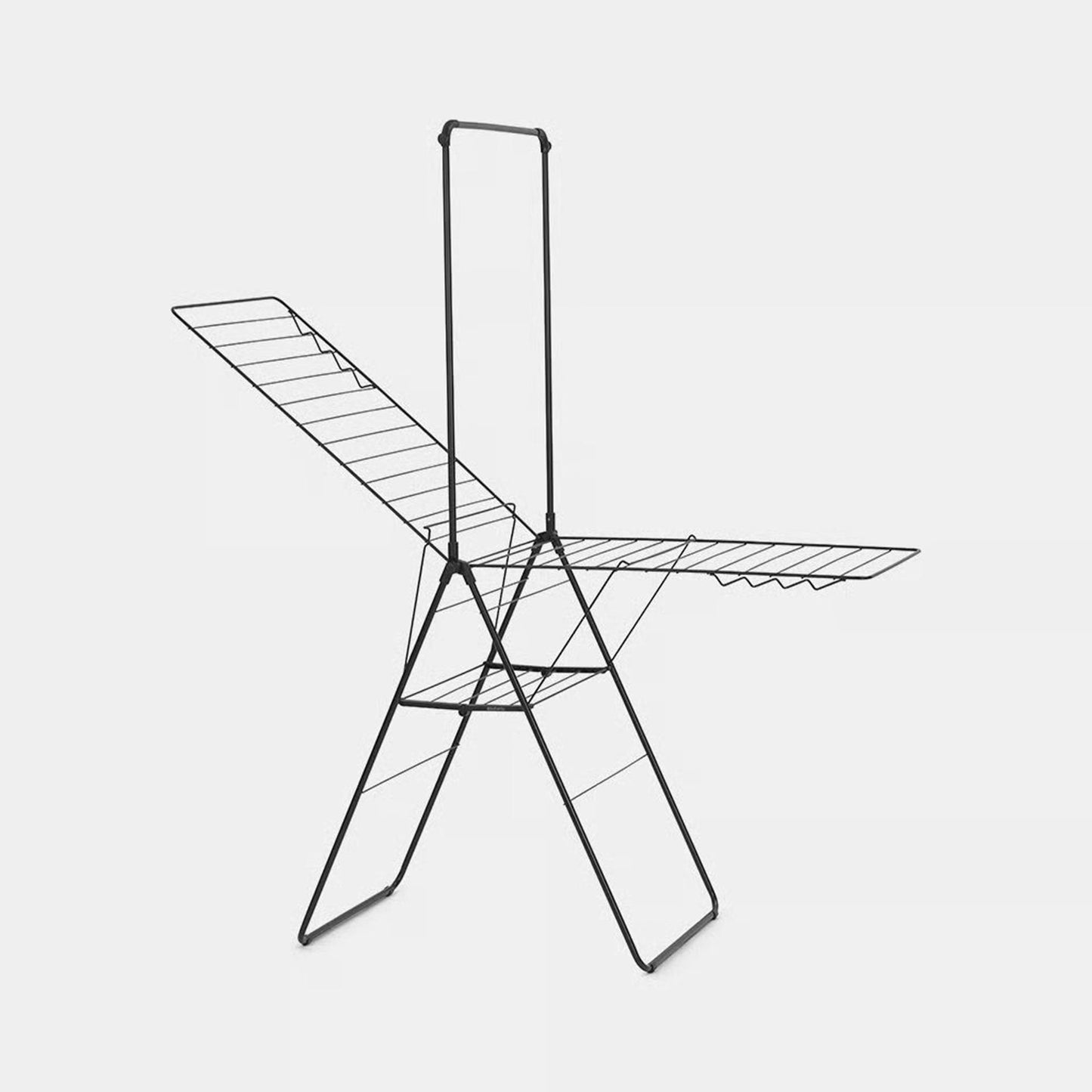 Brabantia Hangon Droogrek, 25 m avec Rod - Matt Black