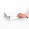 Brabantia Brabantia Renouveler le support de rouleau de toilette avec valve blanc