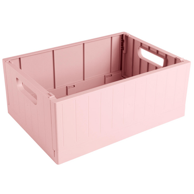 Sigma home caisse pliante 13l rose 350x250x145mm | 2 pièces