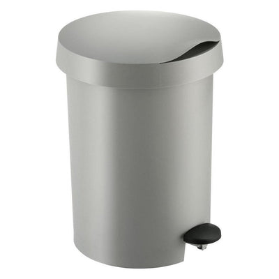 Sunware Sunware Zodiac Pedal Bin 5L Silver Grey