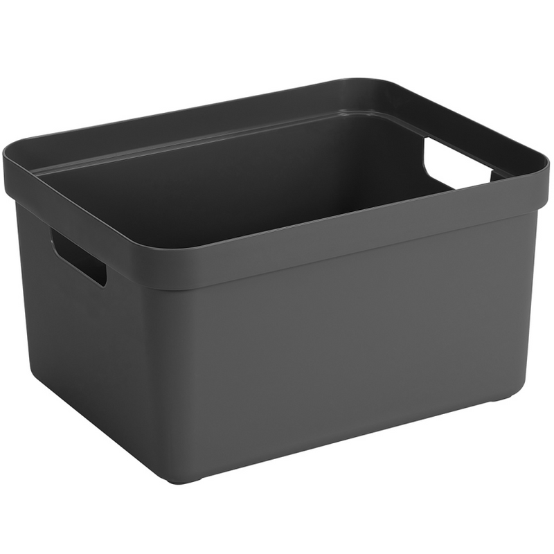 Sunware sigma home boîte de rangement 32l anthracite