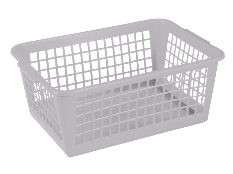 Sunware Basic Rangement Panier 37x26x15 cm Gray