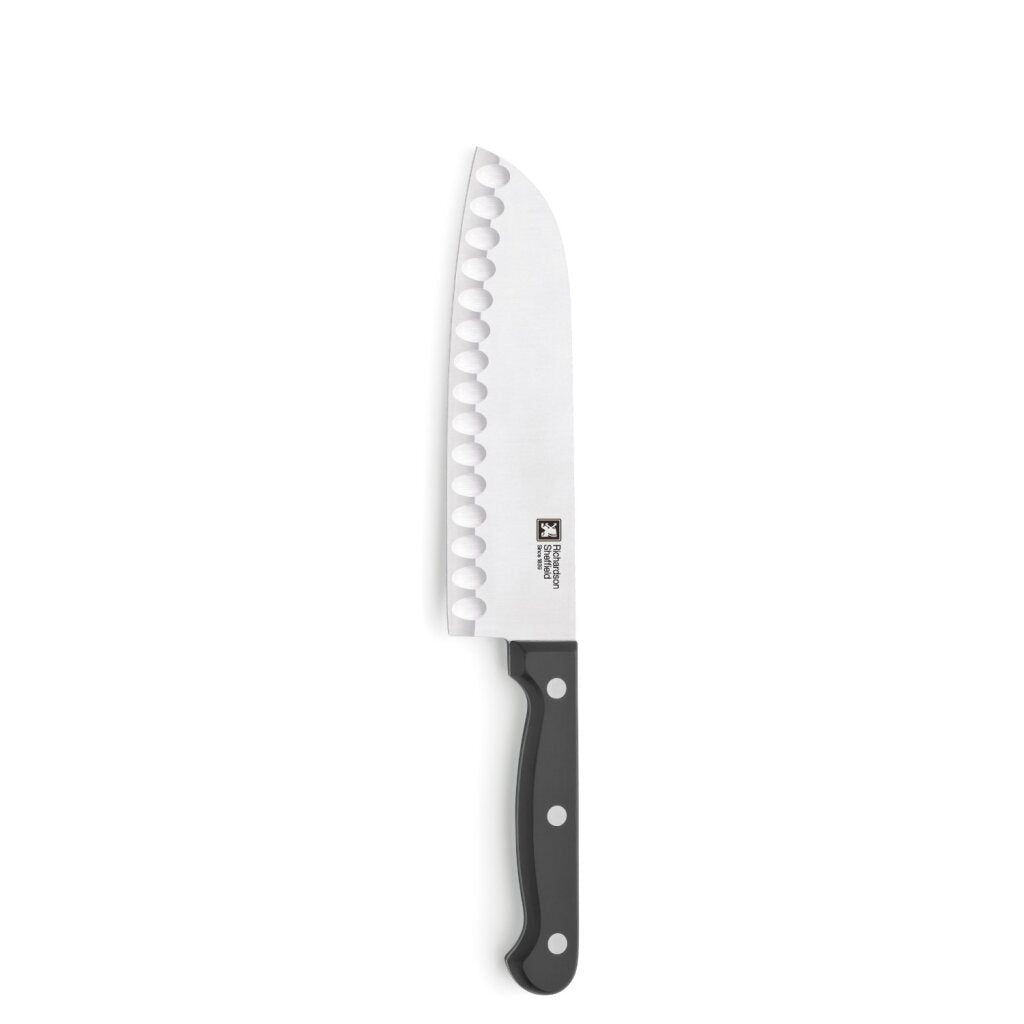Richardson Sheffield Richardson Sheffield Artisan Santokums 17,5 cm en acier inoxydable noir