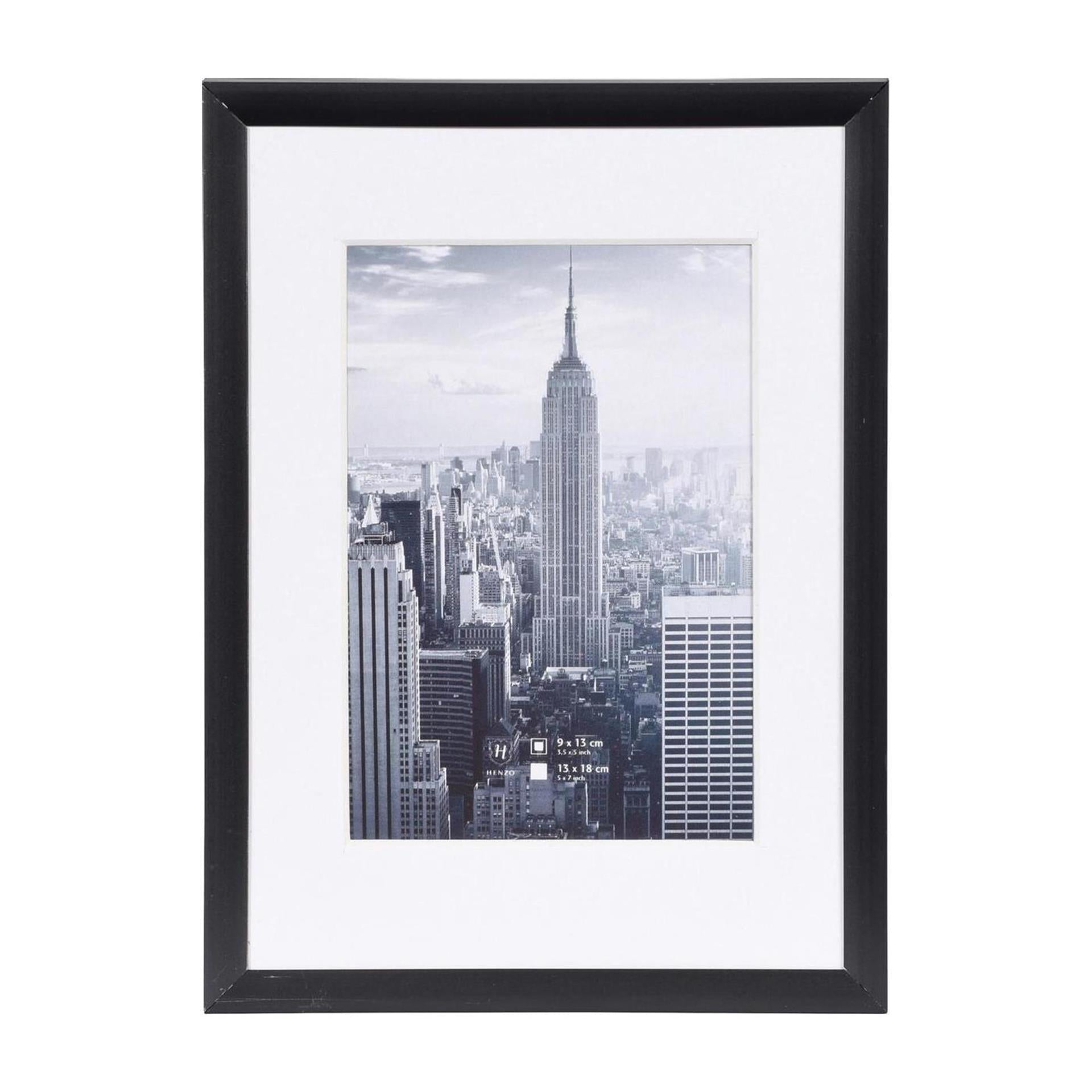 Henzo manhattan cadre noir 13x18cm