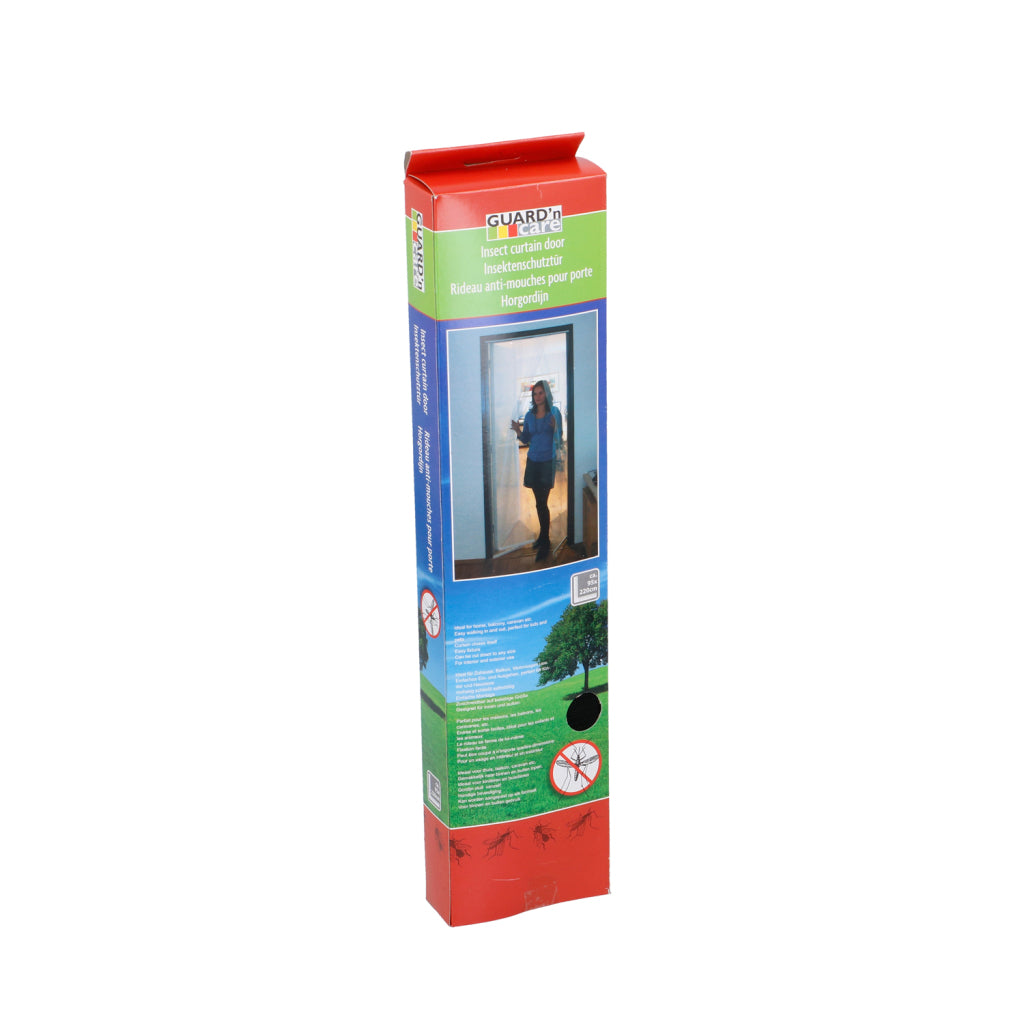 Guard'n care guard #039;n care moustiquaire rideau pour porte 95x220 cm noir