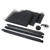 Guard'n care guard #039;n care moustiquaire rideau pour porte 95x220 cm noir
