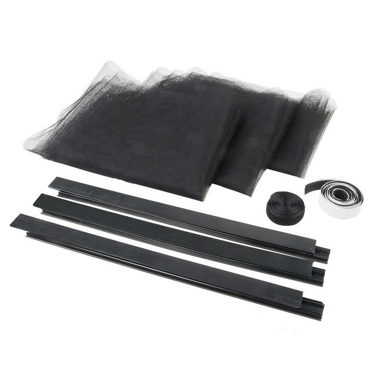 Guard'n care guard #039;n care moustiquaire rideau pour porte 95x220 cm noir