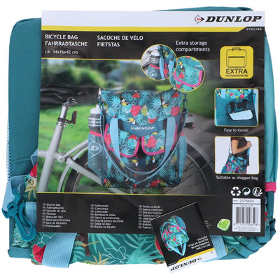 Sac de vélo de Dunlop sac à dos 2in1 20 litre Contenu tropical Impression
