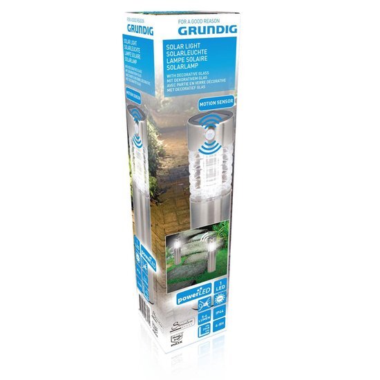 Lampe de jardin Grundig Grundig avec capteur de mouvement LED