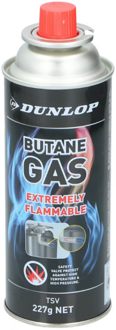 Bidon de gaz Flame Classics, recharge butane 227gr