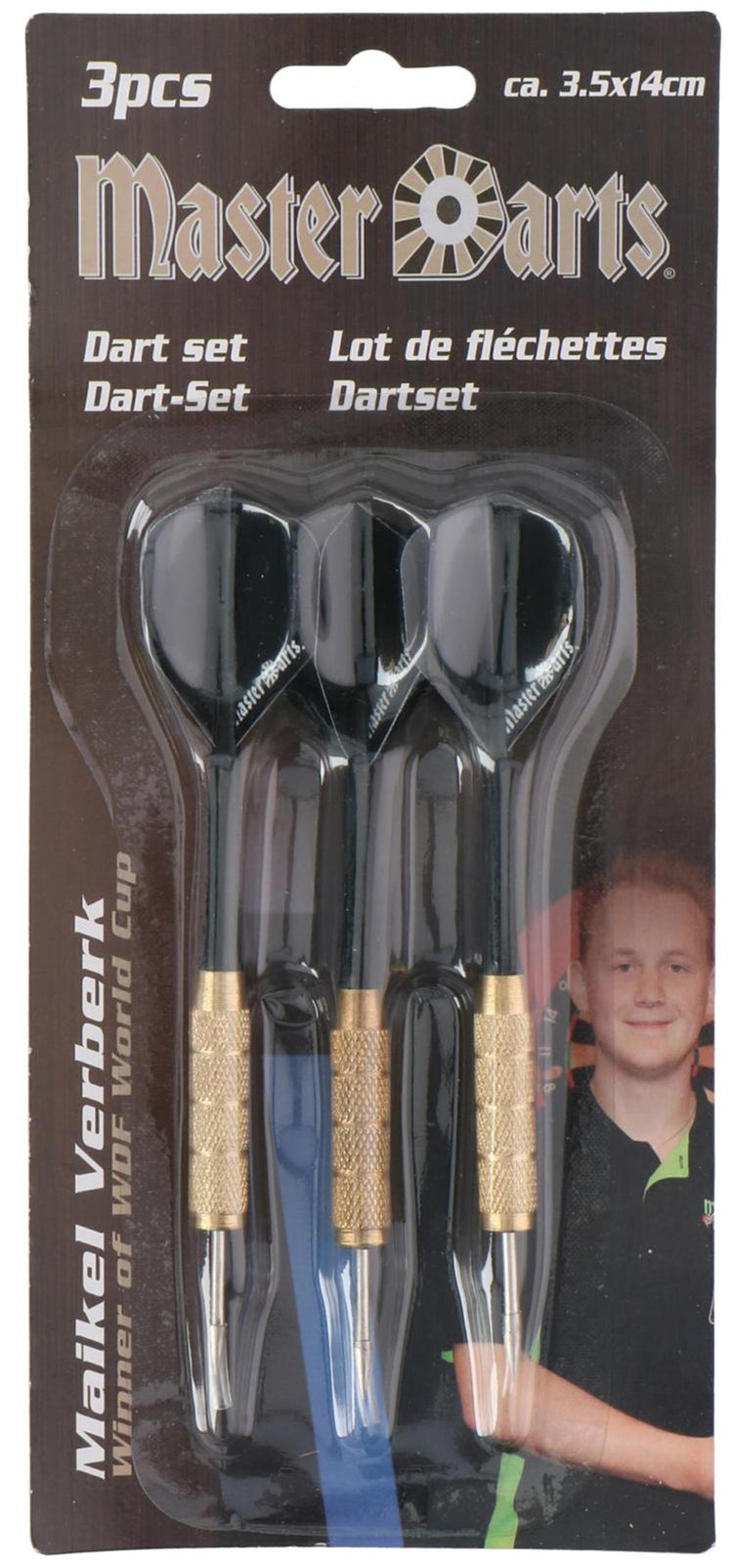 Eddy toys masterdarts fléchettes 20gr sur carte
