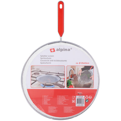 COUVERTURE ANPINA ANPATAT 29x43 cm rouge en acier inoxydable