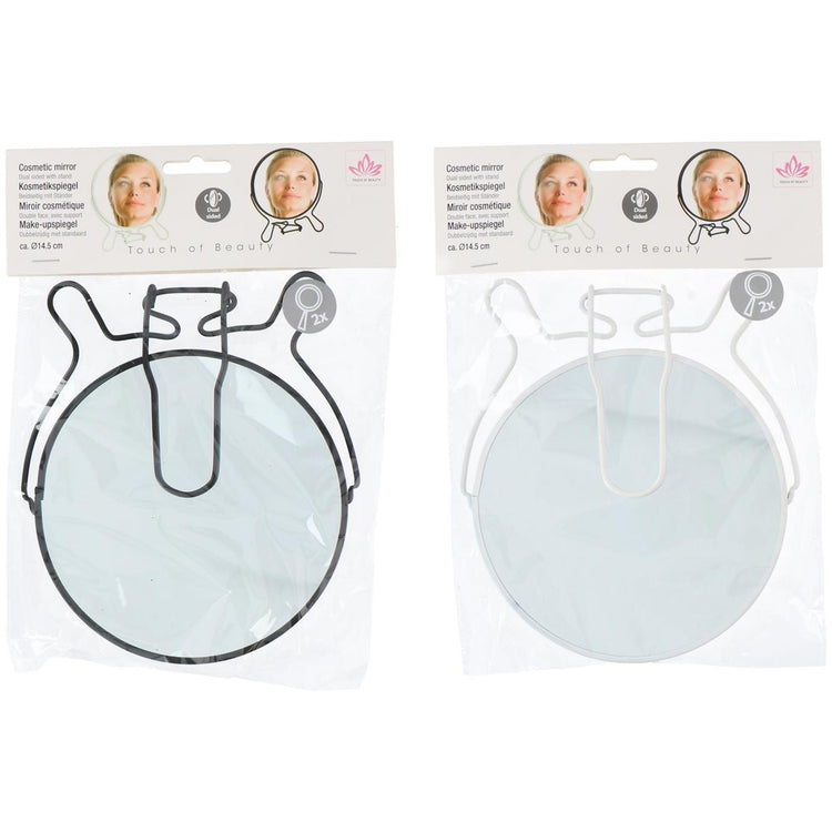 Miroir de maquillage Touch of Beauty 15,5x1,5x18cm