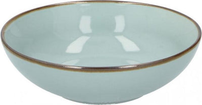 Bol de soupe diverses 18x5,5 cm bleu de menthe en céramique