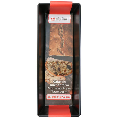 Forme de gâteau alpina 30x11x7,2 cm noir