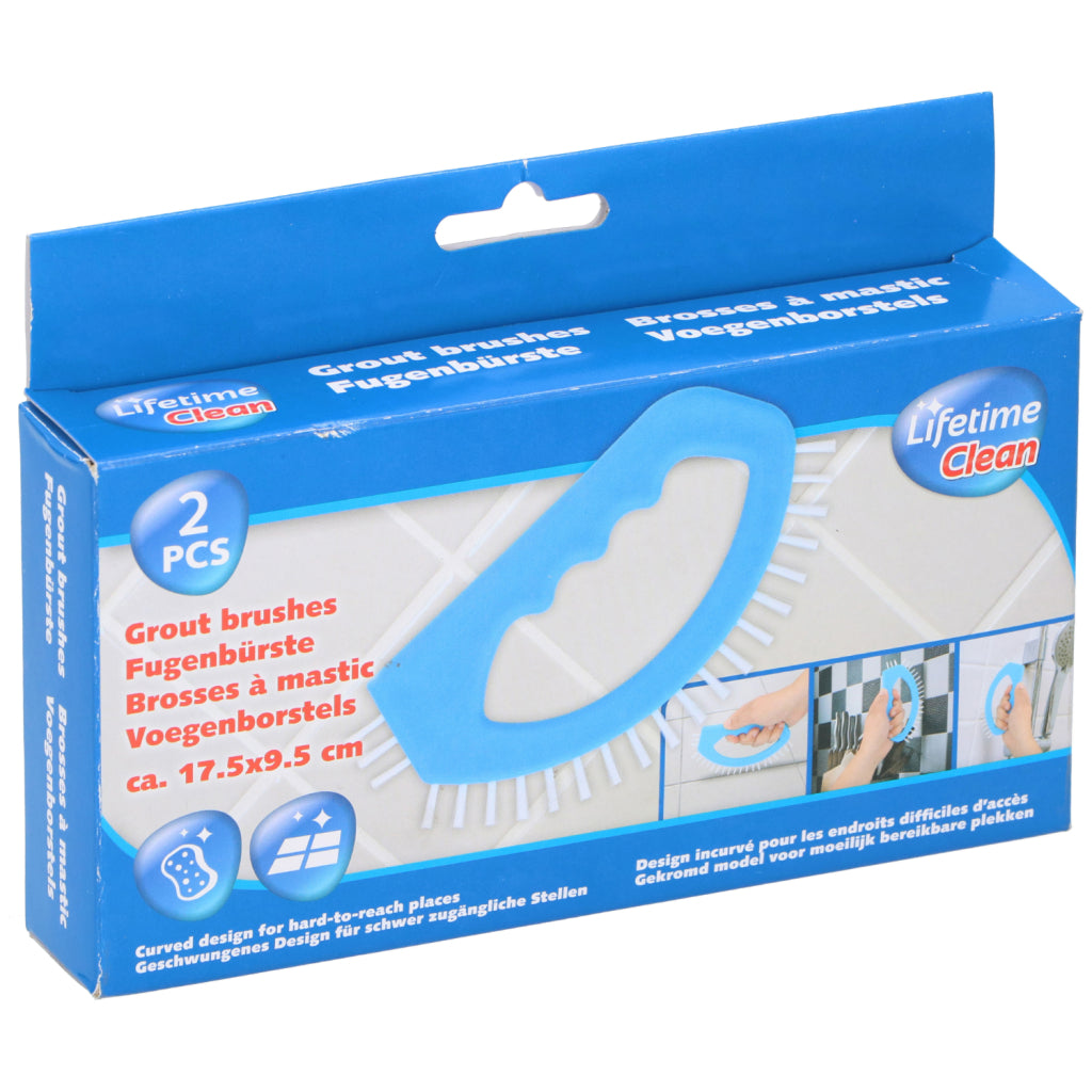 Nettoyer à vie Nettoyer à vie Brosse conjointe propre 2 pièces blanc