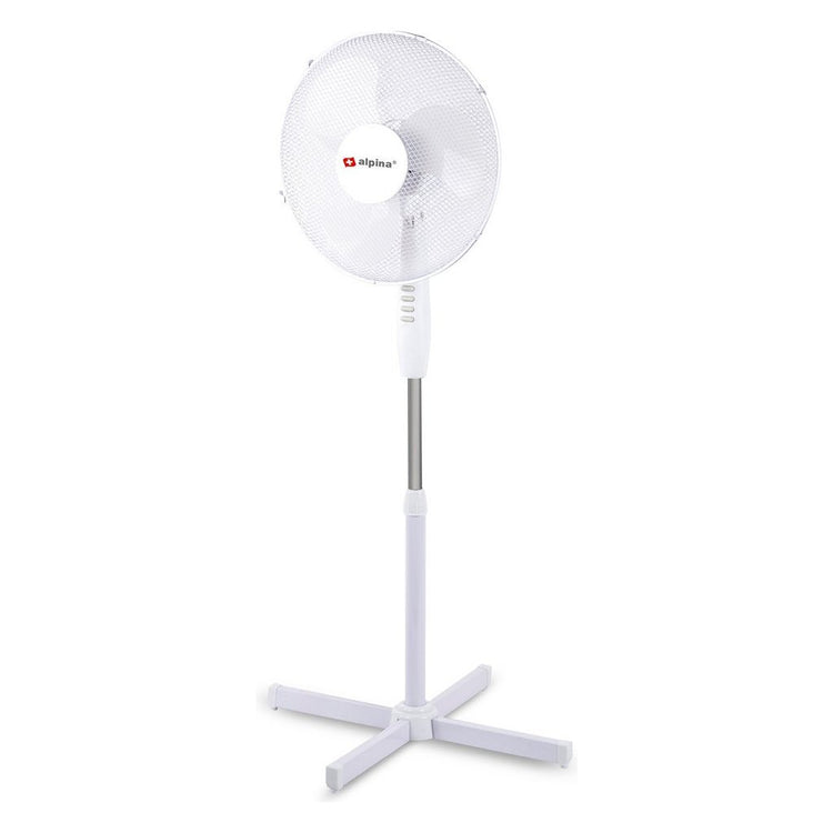 Alpina Stathiefventilator 40 cm blanc