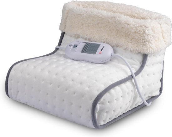 ALPINA Electric Foot Warmer Couvre intérieure Protection de surchauffe lavable 3 positions