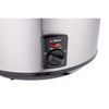 Alpina Slowcooker 3,5L 240W en acier inoxydable noir