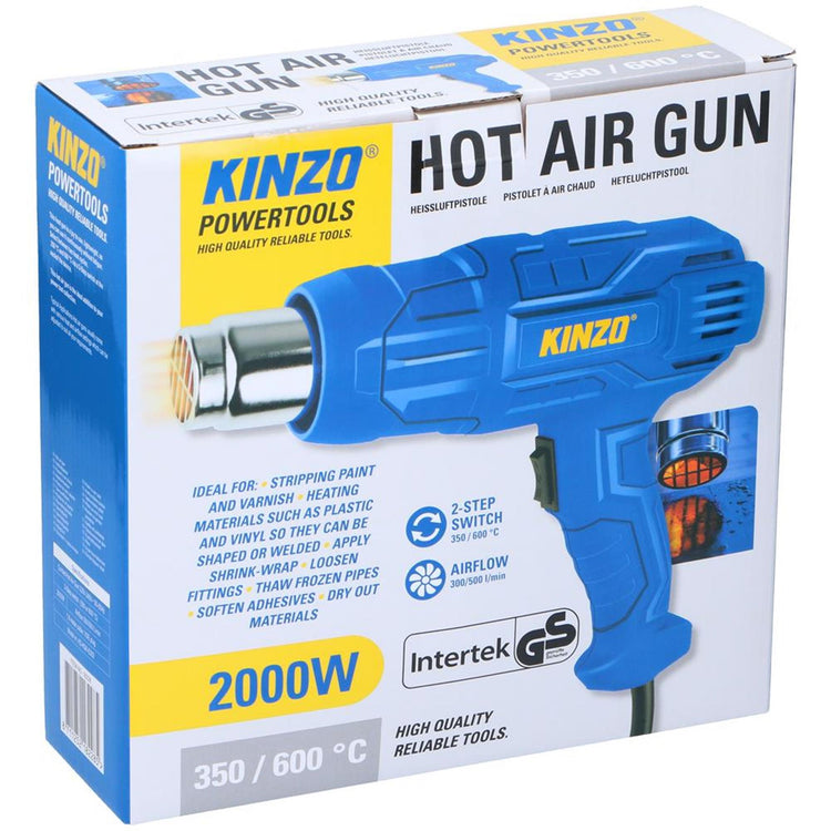 Pistolet à air chaud Kinzo 230v 2000w