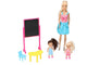 Eddy toys poupée de mode professeur 29cm ensemble de 6 pièces