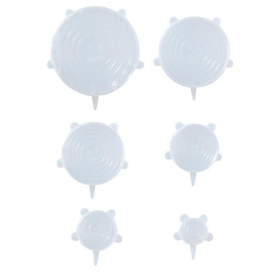 Alpina Paies de silicone réutilisables 6 diamètre 6 9 11 11 14 16 cm