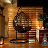 Grundig Grundig Bouddha Image avec Solarlamp LED ON-Out Button Fire Durée 6-8 heures 17x16x27cm