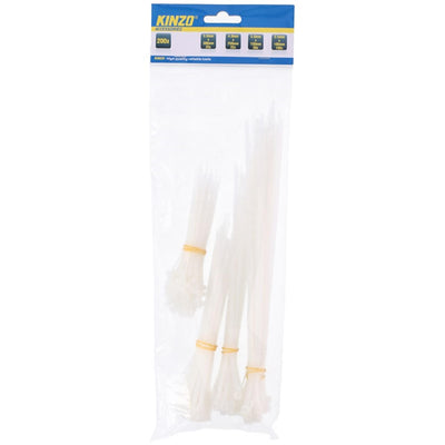 Attaches de câble Kinzo 200 pièces