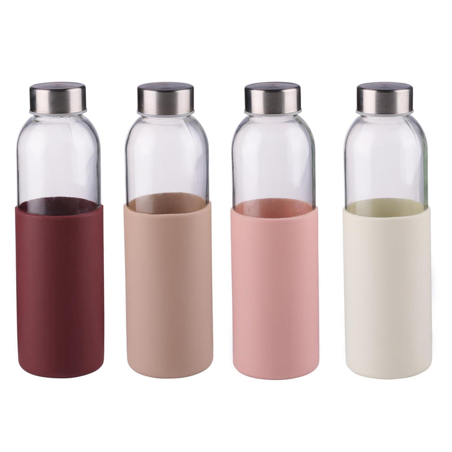 Gourde en verre 500ml avec couvercle