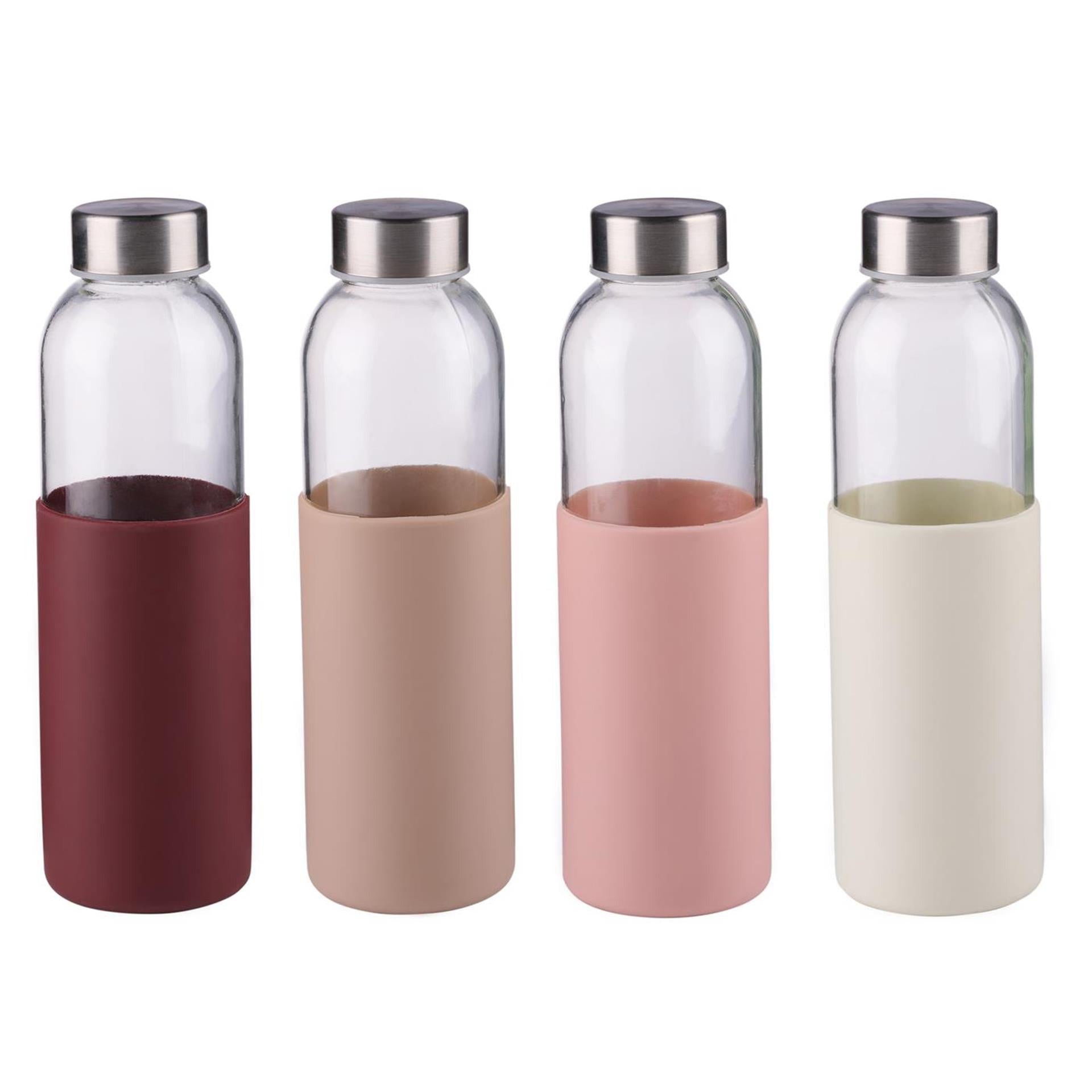 Gourde en verre 500ml avec couvercle